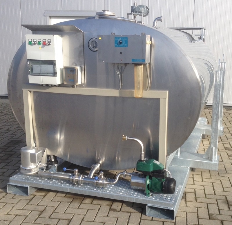 Réservoir d'eau en acier inoxydable, CH300, pour moteur diesel